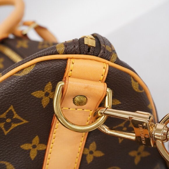 LOUIS VUITTON Brown Monogram Boston Bag - Picture 14 of 16